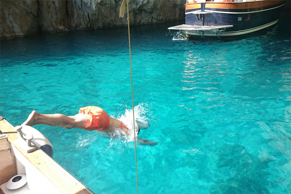 Capri Snorkel Tour Camillo's Boat